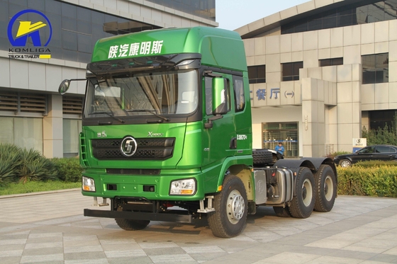 Camión Shacman de 430 CV 6X4 X3000 Tractor semirremolque con neumático de dirección 12r22.5 Dirección