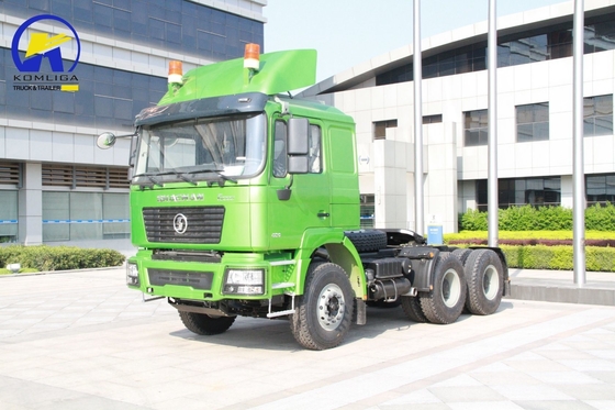 6X4 camión tractor camión remolque de trabajo pesado camión con hombre 7.5 toneladas del eje delantero diseño de neumáticos radiales