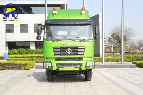 6X4 camión tractor camión remolque de trabajo pesado camión con hombre 7.5 toneladas del eje delantero diseño de neumáticos radiales