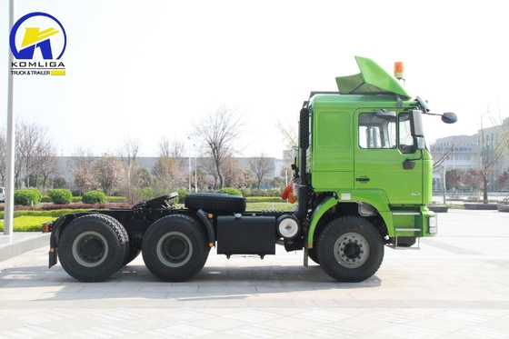 6X4 camión tractor camión remolque de trabajo pesado camión con hombre 7.5 toneladas del eje delantero diseño de neumáticos radiales