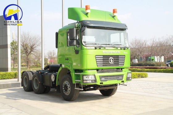 6X4 camión tractor camión remolque de trabajo pesado camión con hombre 7.5 toneladas del eje delantero diseño de neumáticos radiales