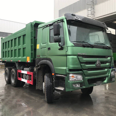 6X4 HOWO Sinotruk 371 camión descargador con sistema de dirección Zf8118 y certificación ISO