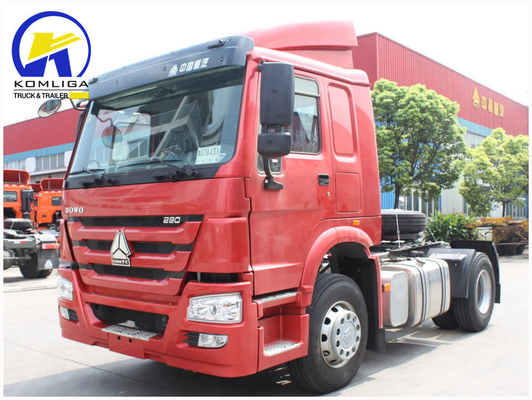Sinotruck usados HOWO 4X2 6 ruedas camiones de carga ligera de tractor con 16 toneladas de eje trasero