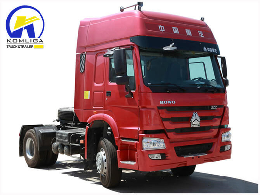 Sinotruck usados HOWO 4X2 6 ruedas camiones de carga ligera de tractor con 16 toneladas de eje trasero