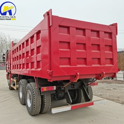 10 ruedas 6X4 camión descargable Shacman para Kenia Transmisión manual y alta capacidad