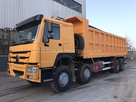 Cnhtc HOWO Sinotruk 8X4 camión de descarga/camión de descarga/camión pesado con tanque de combustible de 300L