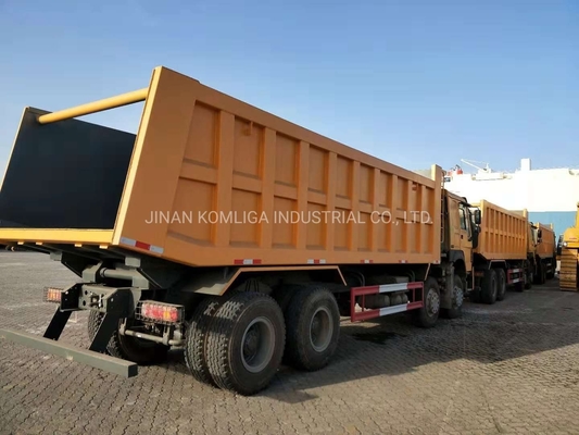 Cnhtc HOWO Sinotruk 8X4 camión de descarga/camión de descarga/camión pesado con tanque de combustible de 300L