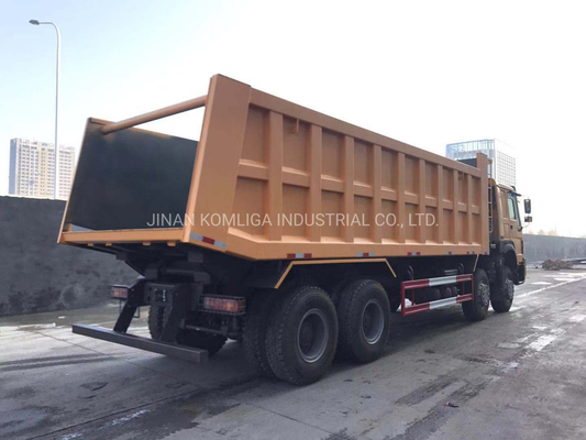 Cnhtc HOWO Sinotruk 8X4 camión de descarga/camión de descarga/camión pesado con tanque de combustible de 300L