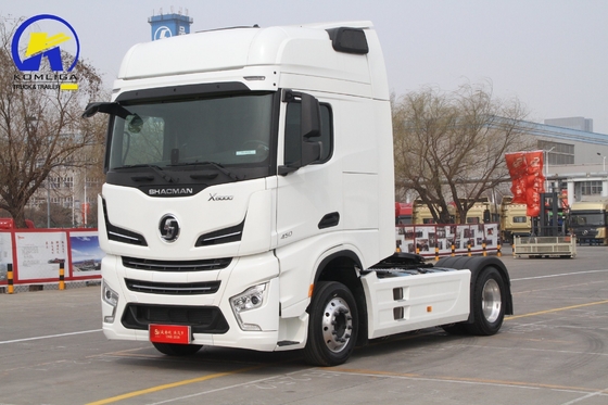 Shacman de segunda mano 4X2 6tyles Semirremolque camión tractor perfecto para los mercados del país