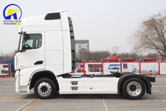 Shacman de segunda mano 4X2 6tyles Semirremolque camión tractor perfecto para los mercados del país