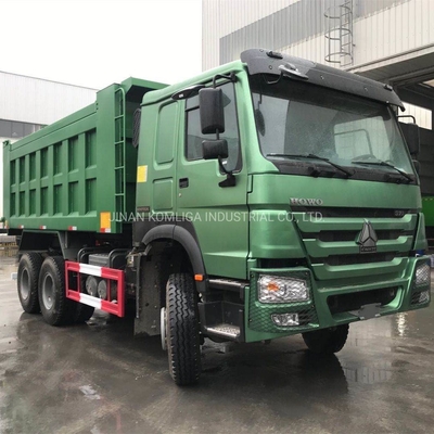 Camiones de descarga Sinotruk HOWO 336HP Euro 2 Transmisión manual de elevación delantera