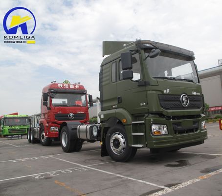 Camión tractor Shacman 4X2 usado para el mercado africano de la norma de emisiones china Euro 2