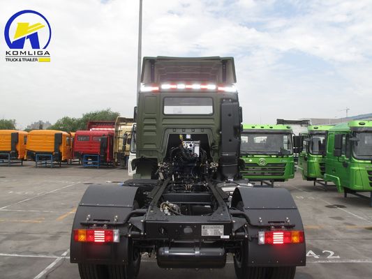 Camión tractor Shacman 4X2 usado para el mercado africano de la norma de emisiones china Euro 2
