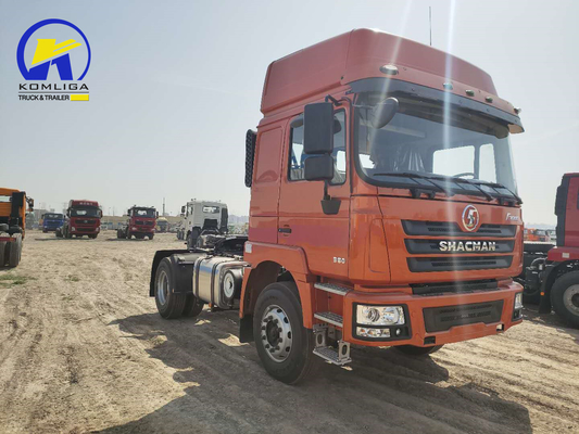 Caja de cambios rápida 12jsd200t Usado Shacman F3000 4X2 6 neumáticos cabeza de remolque camión tractor en África