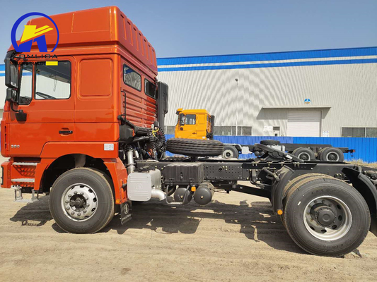Caja de cambios rápida 12jsd200t Usado Shacman F3000 4X2 6 neumáticos cabeza de remolque camión tractor en África