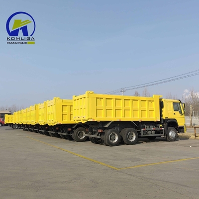 Camión diésel de gran capacidad 6X4 con tirador HOWO Sinotruk Camión de descarga de 400 CV para 25-30 toneladas