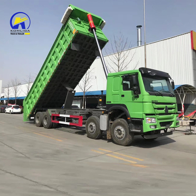 Capacidad del motor de 371 CV&gt;8L Sinotruk HOWO 10 ruedas 8X4 camión pesado camión de descarga para cargas