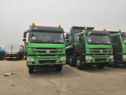 Capacidad del motor de 371 CV&gt;8L Sinotruk HOWO 10 ruedas 8X4 camión pesado camión de descarga para cargas