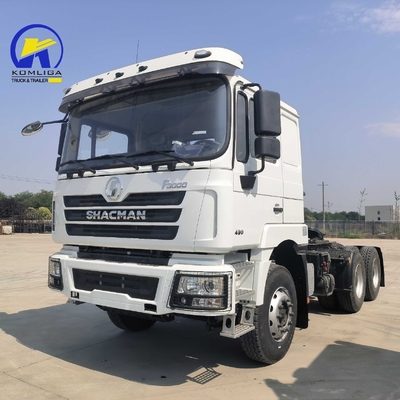 Capacidad de carga de 40 a 60 toneladas Dirección Shacman F3000 6X4 Tractor pesado Cabeza del camión