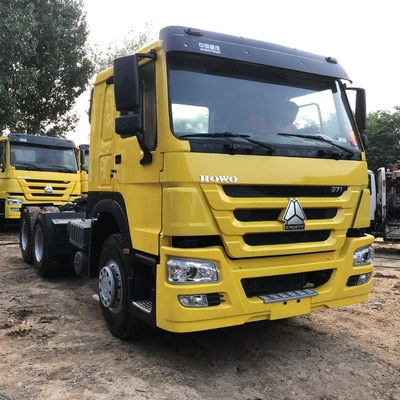 Sinotruk HOWO Camión de cabeza de tractor para motor de remolque con capacidad&gt; 8L Base de tracción opcional