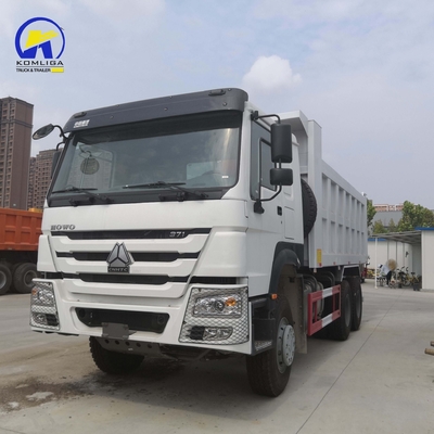Gran potencia 351-450hp Sinotruk HOWO 6X4 camión de remate con transmisión Hw19710
