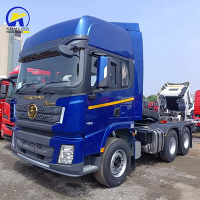 F3000 3 ejes Shacman cabeza de tractor con potencia 351-450hp Norma de emisiones Euro 2