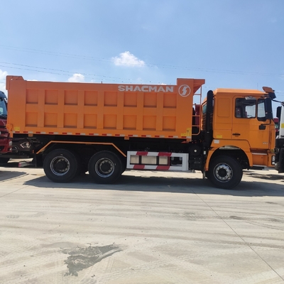 25-30 toneladas Capacidad Shacman 6X4 10 ruedas camión de descarga con remate ventral elevación hidráulica