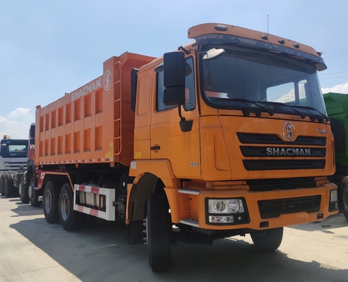 25-30 toneladas Capacidad Shacman 6X4 10 ruedas camión de descarga con remate ventral elevación hidráulica