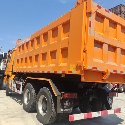 25-30 toneladas Capacidad Shacman 6X4 10 ruedas camión de descarga con remate ventral elevación hidráulica