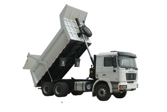 Shacman de segunda mano 6X4 380HP camión de descarga con tirador para 20cbm Tamaño de cubo y rueda motriz