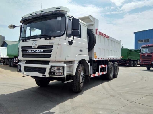 10 ruedas 6*4 camión de descarga con cabina Hw76 y 10 neumáticos de repuesto de Shacman Heavy Truck