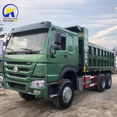 Sinotruk HOWO Usado 371/375HP camión de 40t con carga útil de 6X4 20 cúbicos