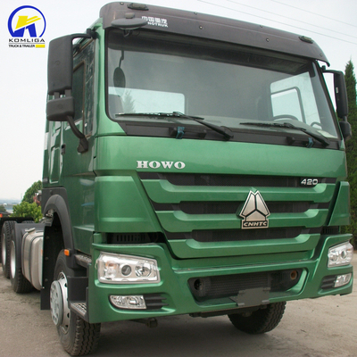 Sinotruk HOWO 10 ruedas Tractor Truck cabeza para la base de tracción del remolque 50 /90 opcional