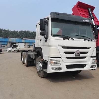 Alta capacidad del motor HOWO 3 ejes 6X4 cabeza de camión tractor para compradores africanos