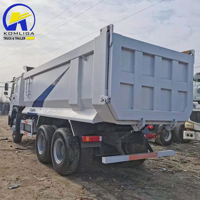 Sinotruk HOWO U forma de camión usado con 371 caballos de fuerza y 1200r20 neumáticos radiales