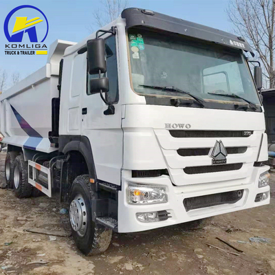 Sinotruk HOWO U forma de camión usado con 371 caballos de fuerza y 1200r20 neumáticos radiales