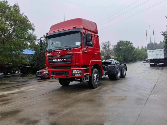 Usado Shacman 10 neumáticos camión tractor con hombre 16 toneladas de dos etapas de reducción del engranaje eje trasero