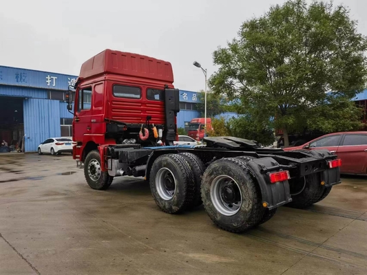 Usado Shacman 10 neumáticos camión tractor con hombre 16 toneladas de dos etapas de reducción del engranaje eje trasero