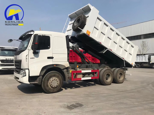 Zz3257n3847A 6X4 371HP 400 420 HP camión de basura con 5600X2300X1500 20cbm Dimensión del cubo