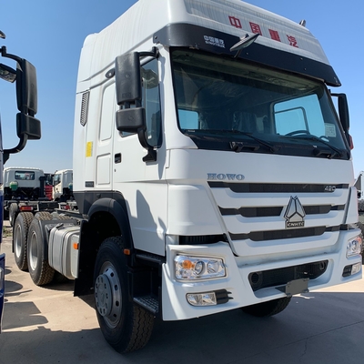 Capacidad 351-450 CV Sinotruk HOWO 6X4 Certificado ECE camión tractor para el transporte de remolques
