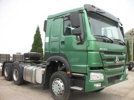 Dirección Zf Dirección HOWO 3 ejes 6X4 Tractor Truck Head Prime Mover 6800*2500*3200mm