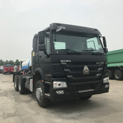 Dirección Zf Dirección HOWO 3 ejes 6X4 Tractor Truck Head Prime Mover 6800*2500*3200mm