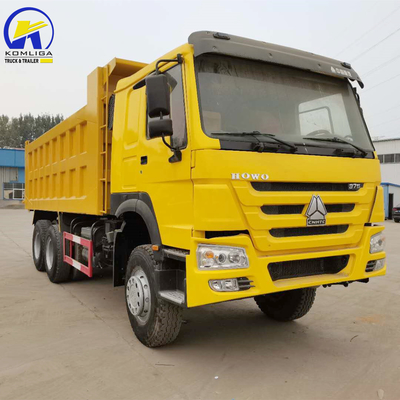 Sinotruk HOWO 375HP camión de descarga usado con alta potencia 351-450hp en buenas condiciones