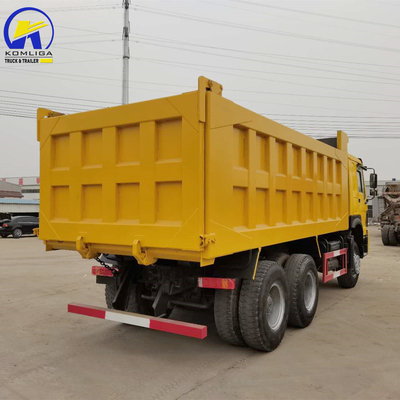 Sinotruk HOWO 375HP camión de descarga usado con alta potencia 351-450hp en buenas condiciones