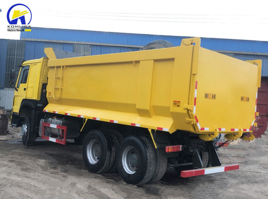 Sinotruk HOWO 375HP camión de descarga usado con alta potencia 351-450hp en buenas condiciones