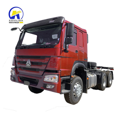 12.00r20 neumáticos y Wd615.47 motor Euro2 HOWO Sino 6X4 camión de cabeza de tractor con piezas
