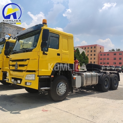 Camión de carga pesada de 10 ruedas de tractor con 16 toneladas de eje trasero y caja de cambios de 10f 2r velocidades