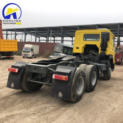 Camión de carga pesada de 10 ruedas de tractor con 16 toneladas de eje trasero y caja de cambios de 10f 2r velocidades