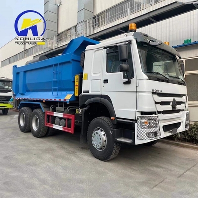 Camión de descarga HOWO 6X4 usado Rhd LHD Camión de descarga Euro 2 Norma de emisiones y servicio postventa