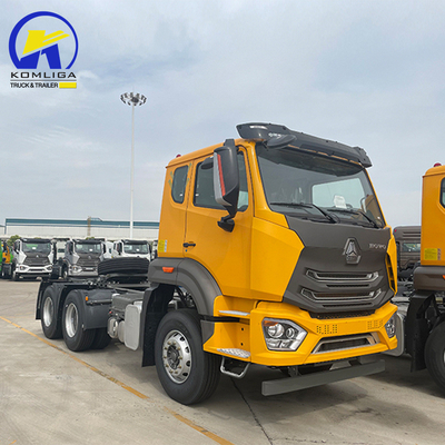 Sinotruck HOWO 6X4 10 neumáticos 30-40 toneladas de transporte camión de cabeza de tractor con 50 / 90 opcional